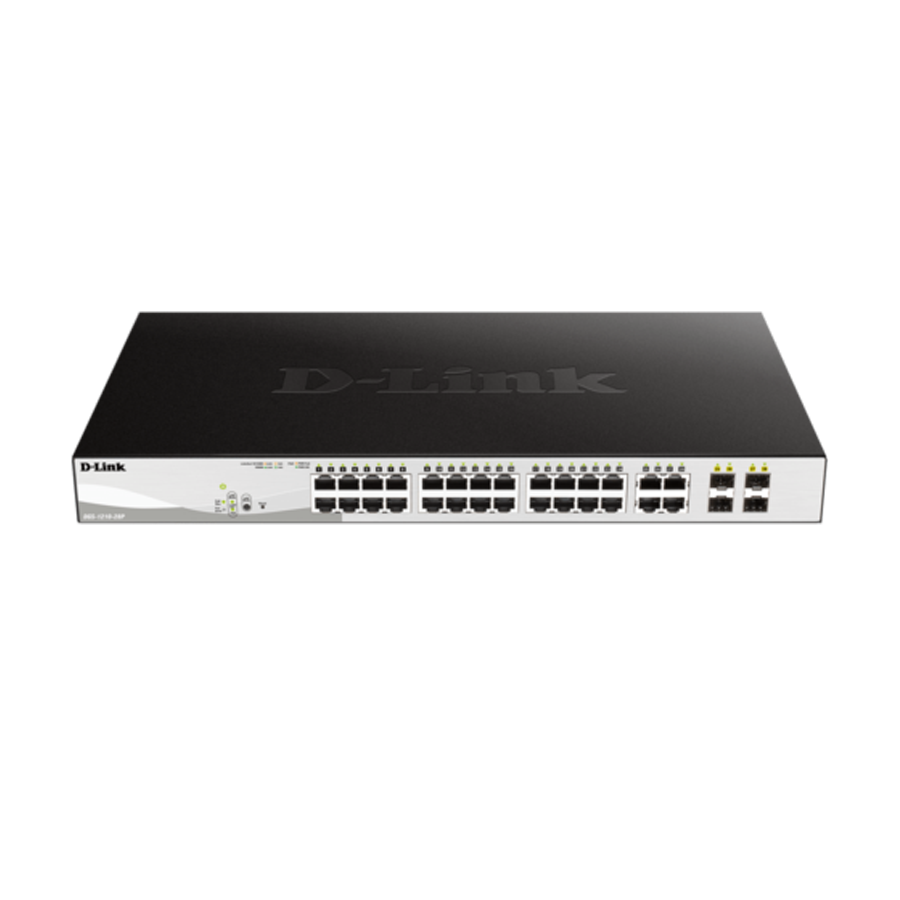 28-Port Gigabit Smart Managed PoE Switch
